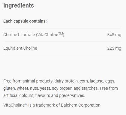 MetaCholine 90 Capsules-Metagenics