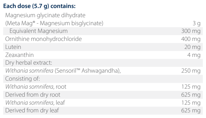 SleepX 114g- Metagenics