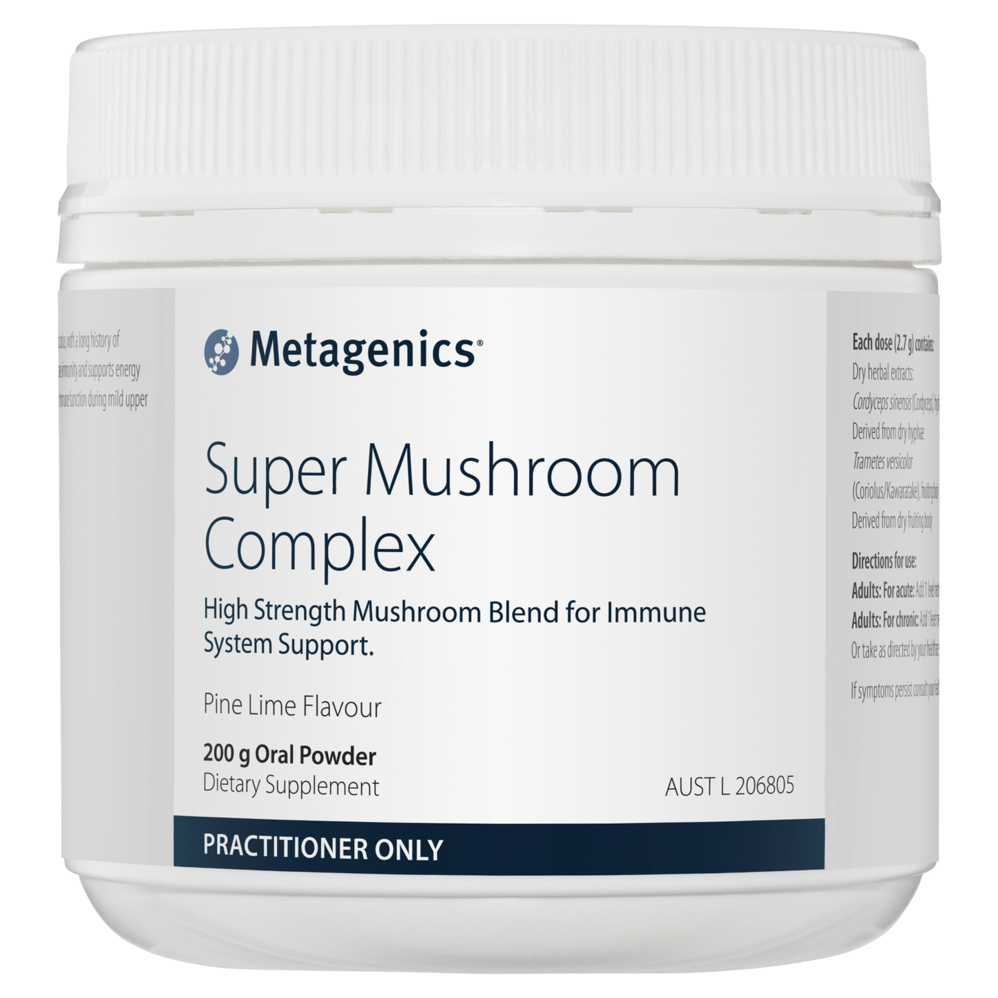 Super Mushroom Complex 200g- Metagenics