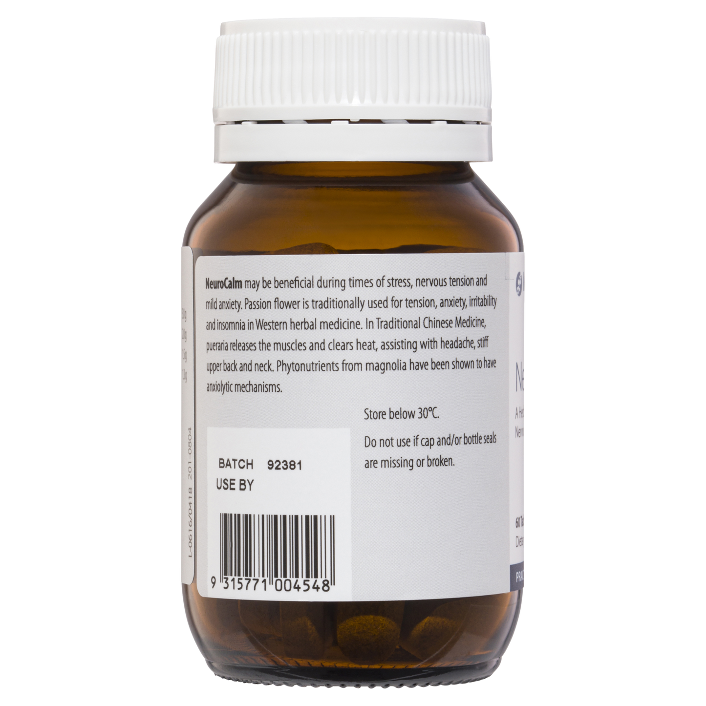 NeuroCalm® 60 Tablets- Metagenics