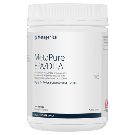 MetaPure EPA/DHA 240 Capsules- Metagenics