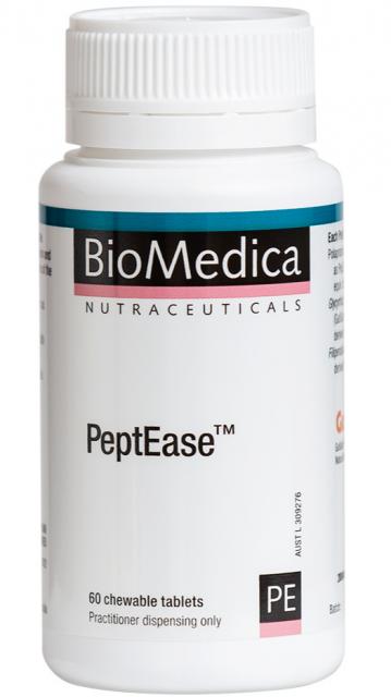 PeptEase 60 Chewable Tablets - BioMedica