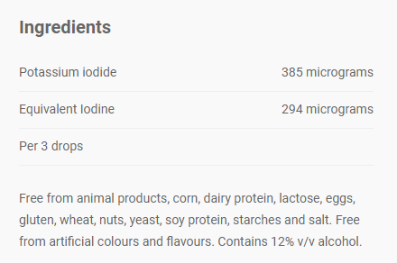 Liquid Iodine- Metagenics