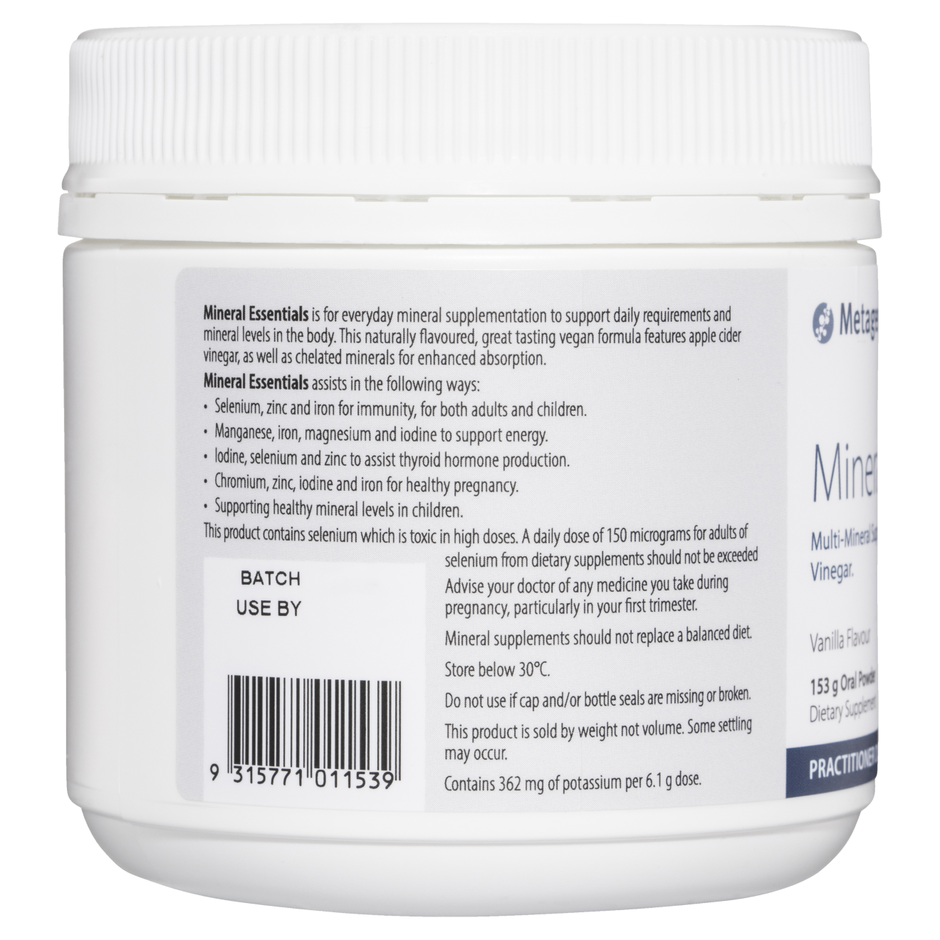 Mineral Essentials 153g- Metagenics