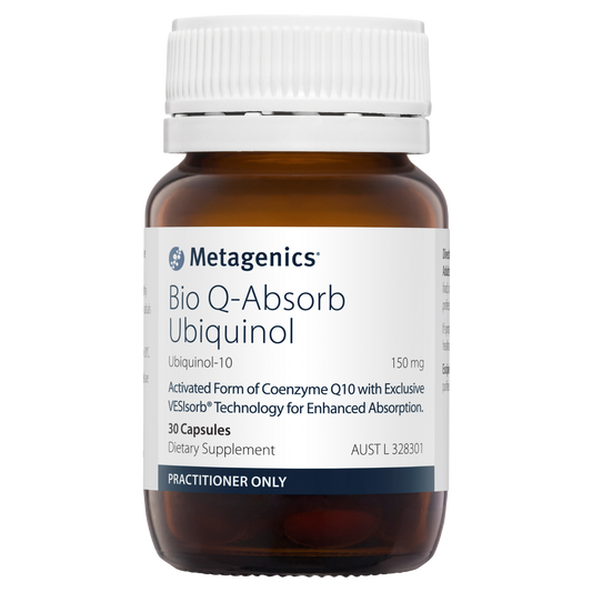 Bio Q-Absorb Ubiquinol 30's- Metagenics