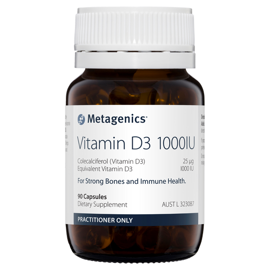 Vitamin D3 1000IU 90sg- Metagenics