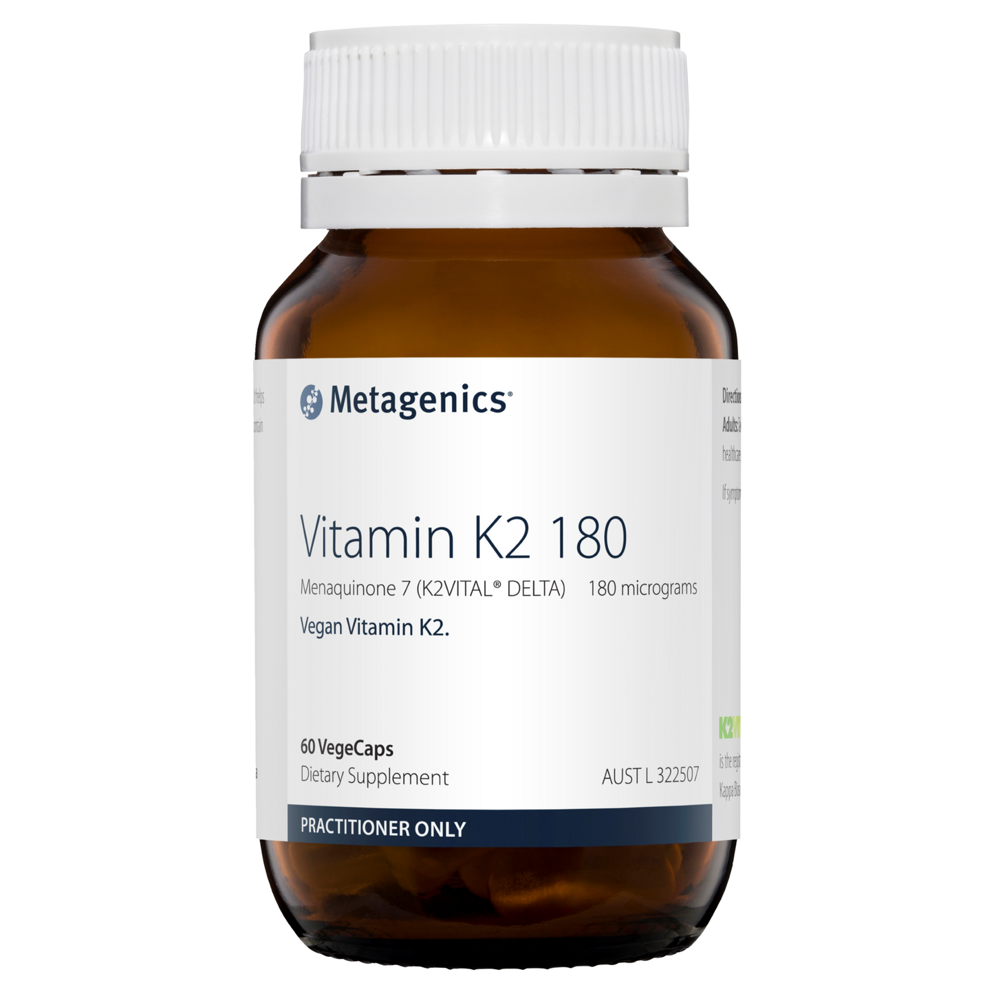 Vitamin K2 180 60 Capsules- Metagenics