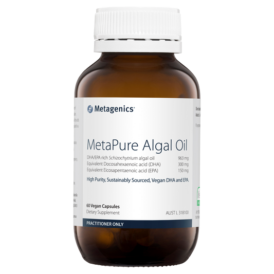 MetaPure Algal Oil 60 Capsules- Metagenics