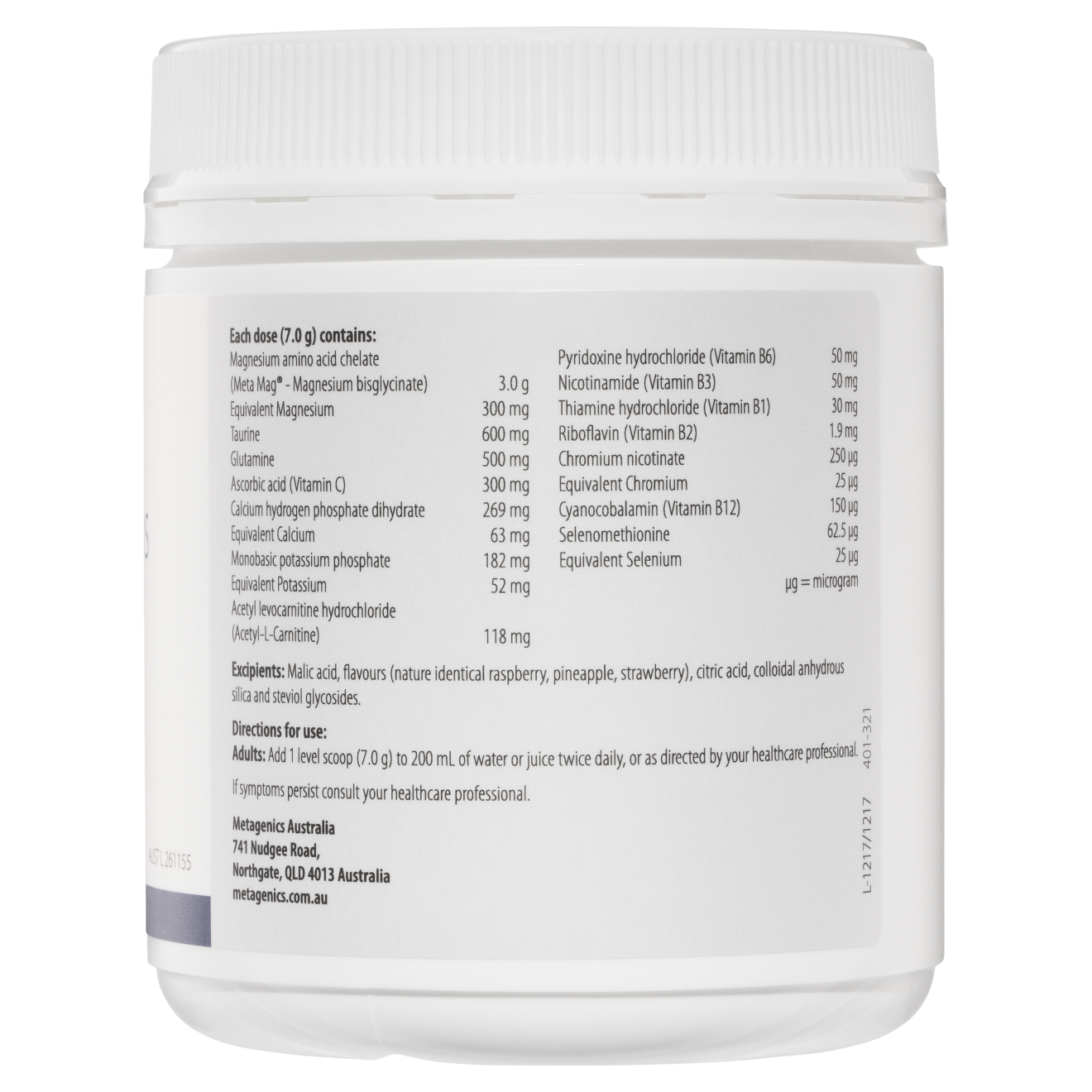 Fibroplex Plus (Tropical) 210g- Metagics