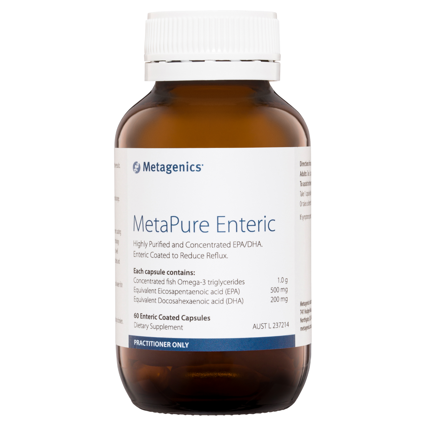 MetaPure Enteric 60 Capsules- Metagenics