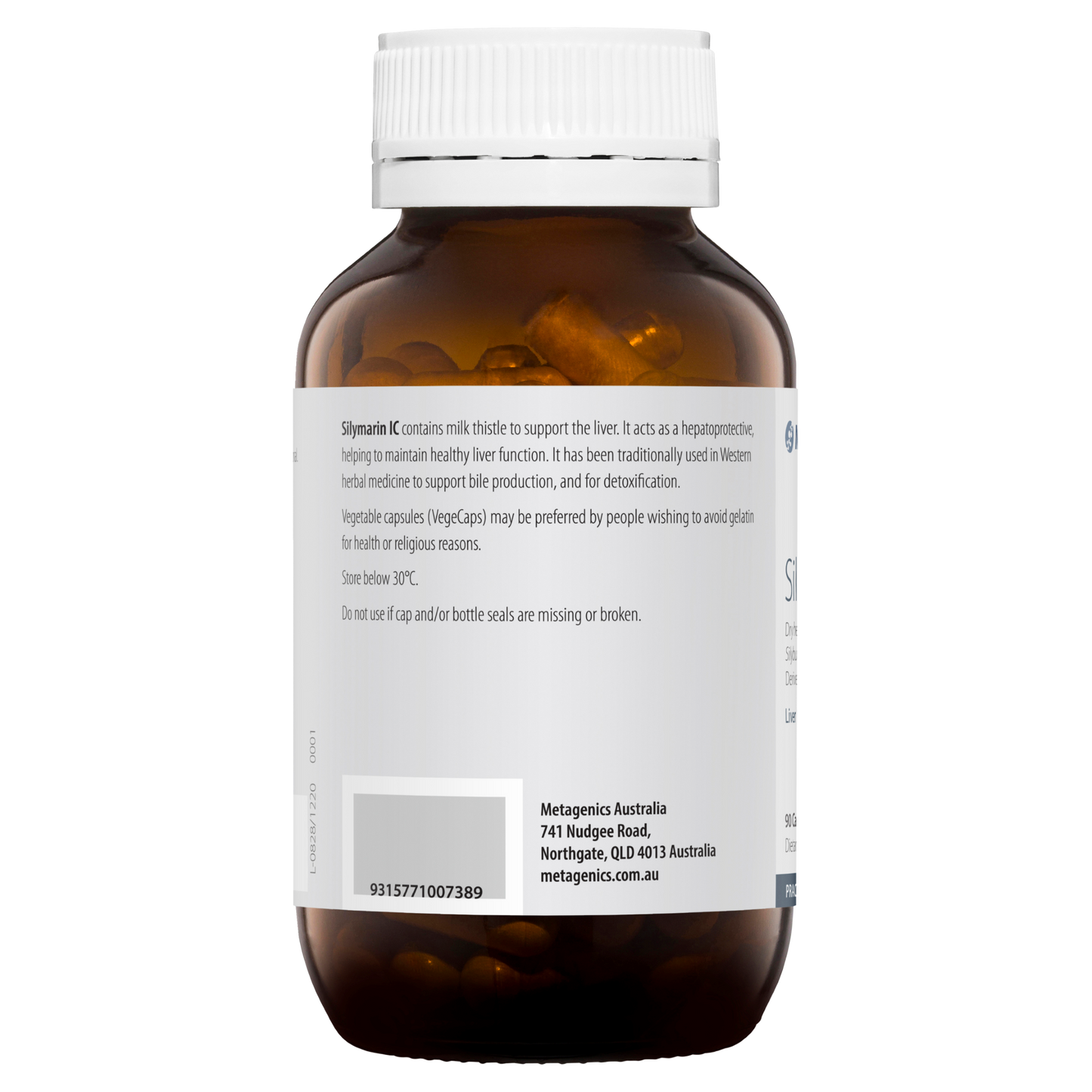 Silymarin IC 90 VegeCaps- Metagenics