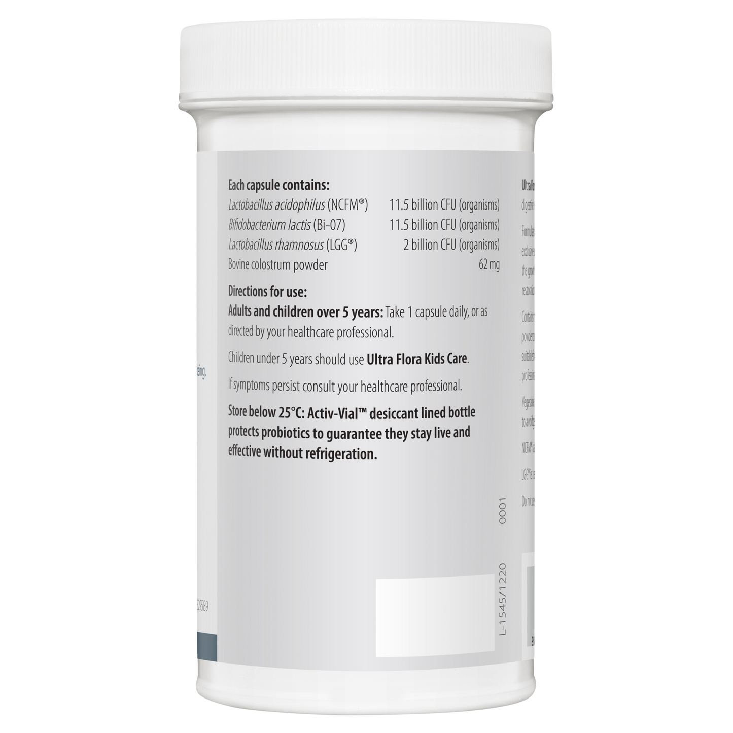 Ultra Flora Restore 60 Capsules- Metagenics