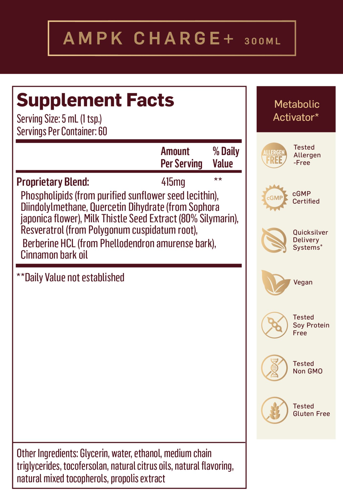 Bio-Age Activate Protocol- Quicksilver Scientific