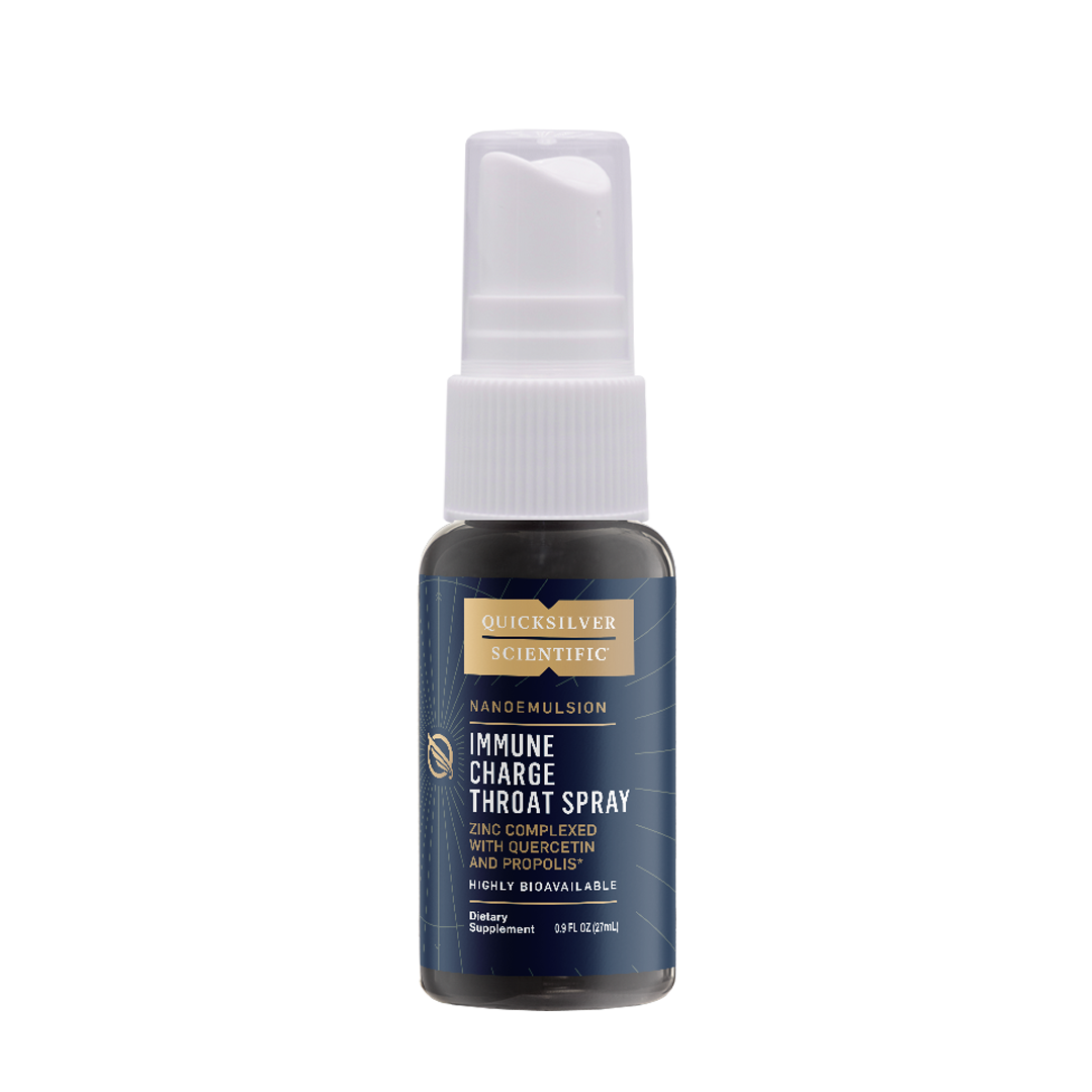 Immune Charge+® Throat Spray - Quicksilver Scientific
