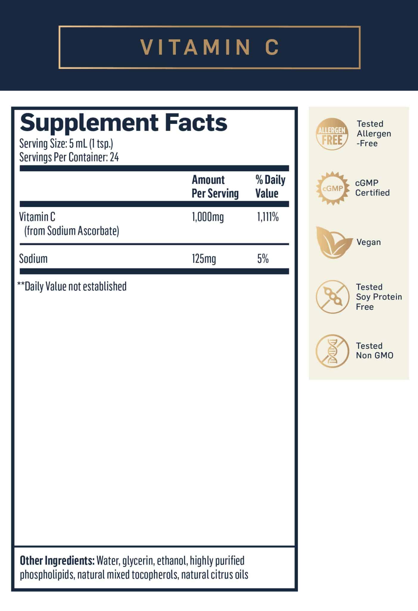 VITAMIN C - LIPOSOMAL - Quicksilver Scientific
