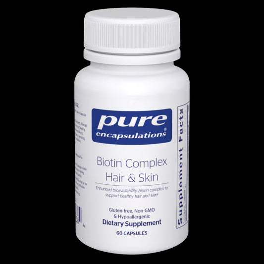 Biotin Complex Hair & Skin- Pure Encapsulations