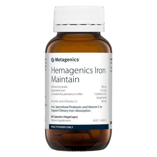 Hemagenics Iron Maintain 60's- Metagenics