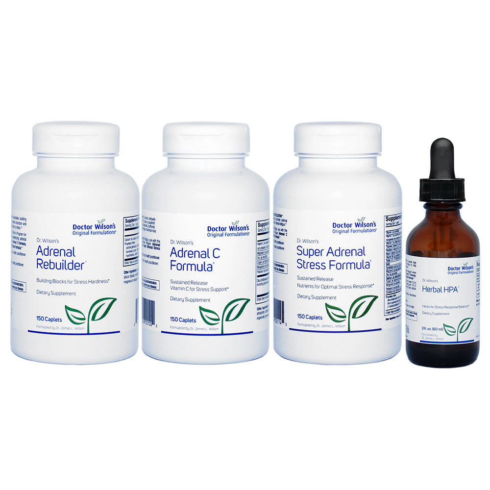ADRENAL FATIGUE QUARTET HPA 150- Dr Wilson's