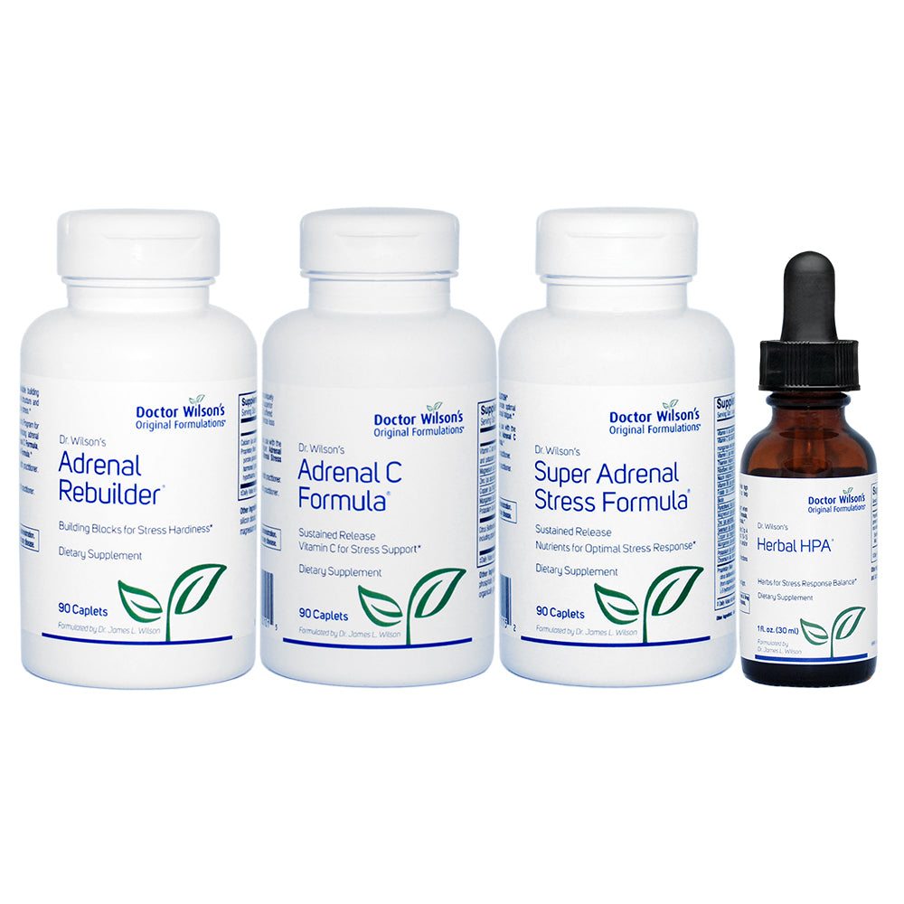 ADRENAL FATIGUE QUARTET HPA 90- Dr Wilson's