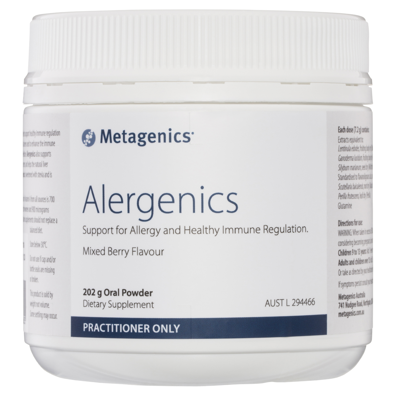 ALERGENICS 202G- Metagenics