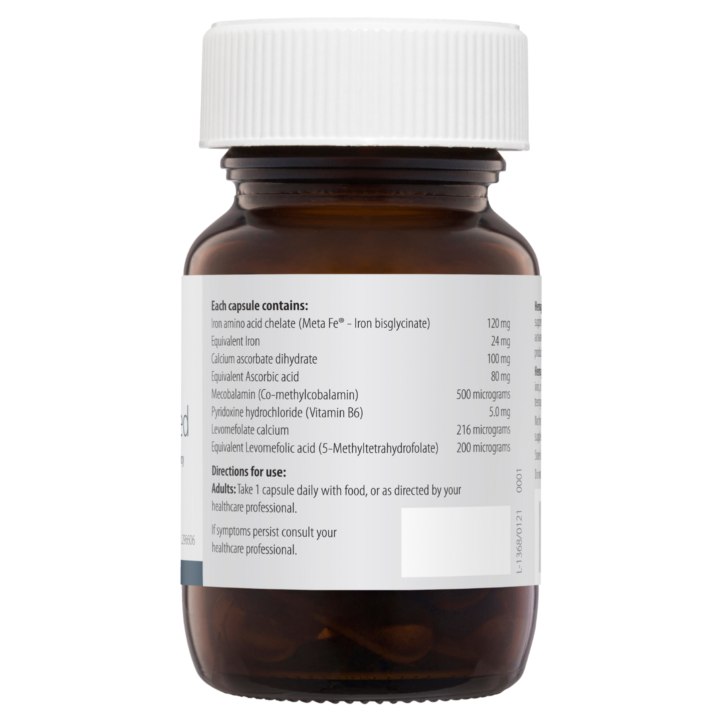 HEMAGENICS IRON ADVANCED 30's- Metagenics
