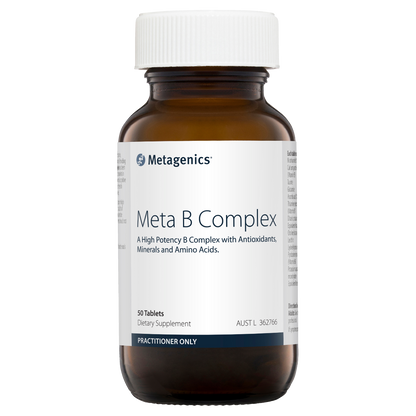 META B COMPLEX 50's- Metagenics