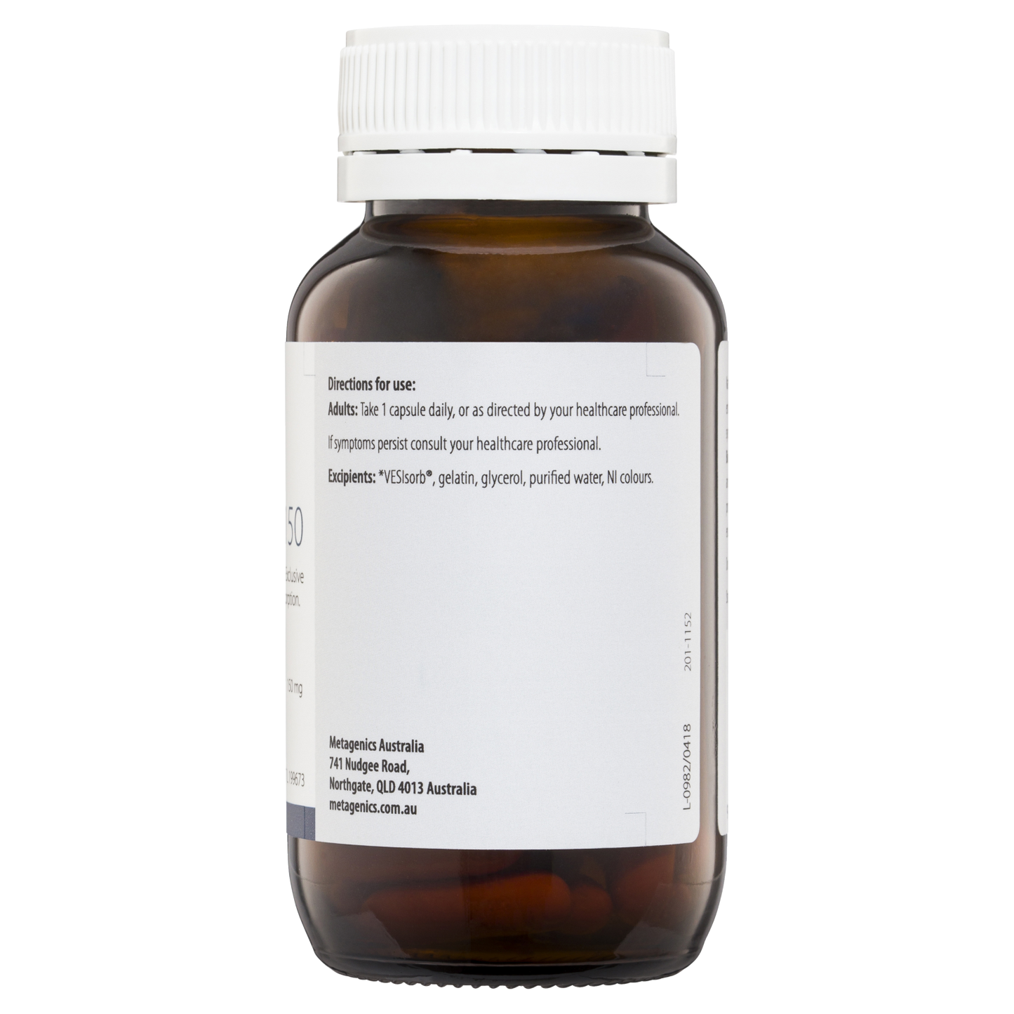 BIO Q-ABSORB 150 60's- Metagenics