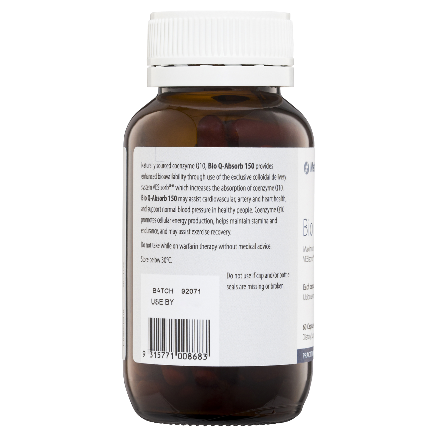 BIO Q-ABSORB 150 60's- Metagenics
