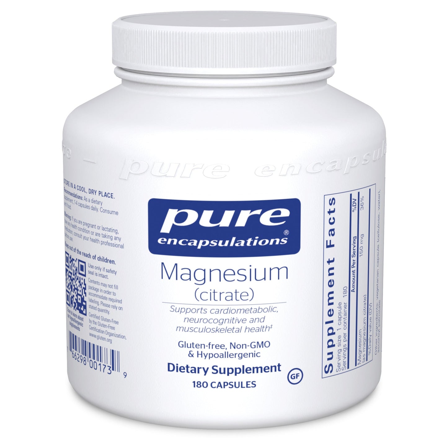 Magnesium (citrate) - Pure Encapsulations