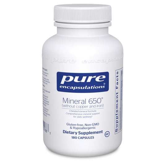 Mineral 650 (without copper & iron) - Pure Encapsulations