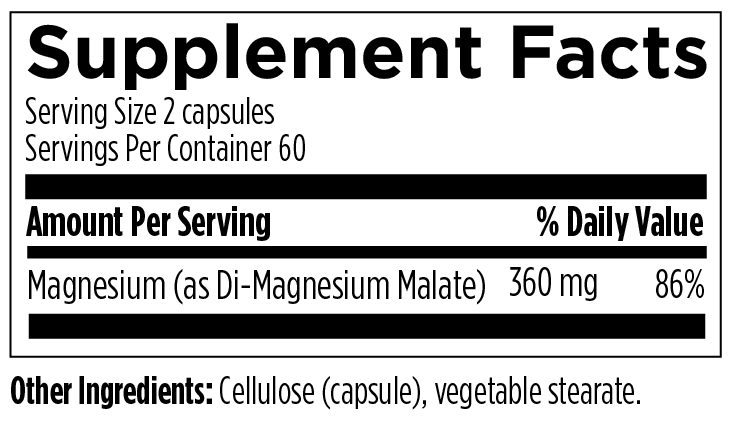 MAGNESIUM MALATE- Designs for Sport