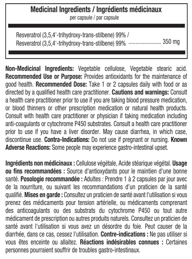 Trans Resveratrol 99% - ATP Lab