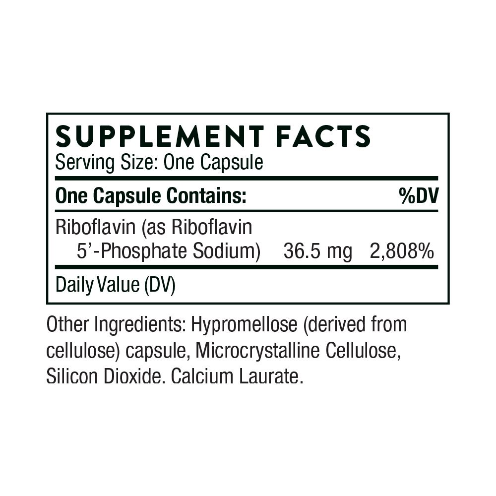 Riboflavin 5’-Phosphate - Thorne