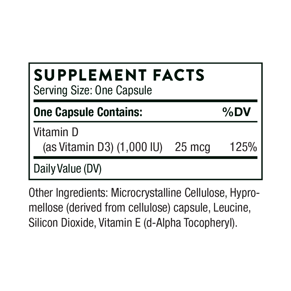 Vitamin D-1,000 - Thorne