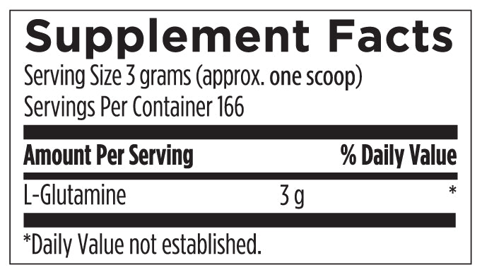 Glutamine Powder Designs for Sport (DFS)