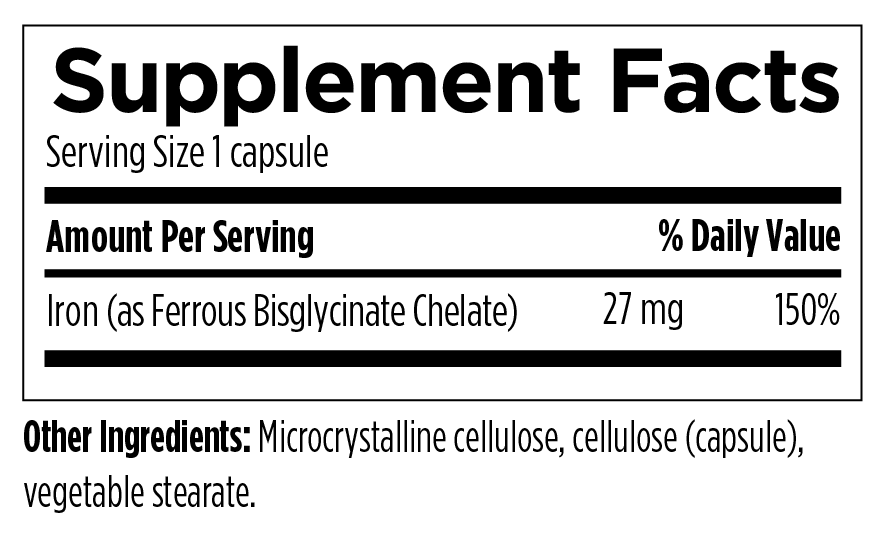 IRON BISGLYCINATE- Designs for Sport