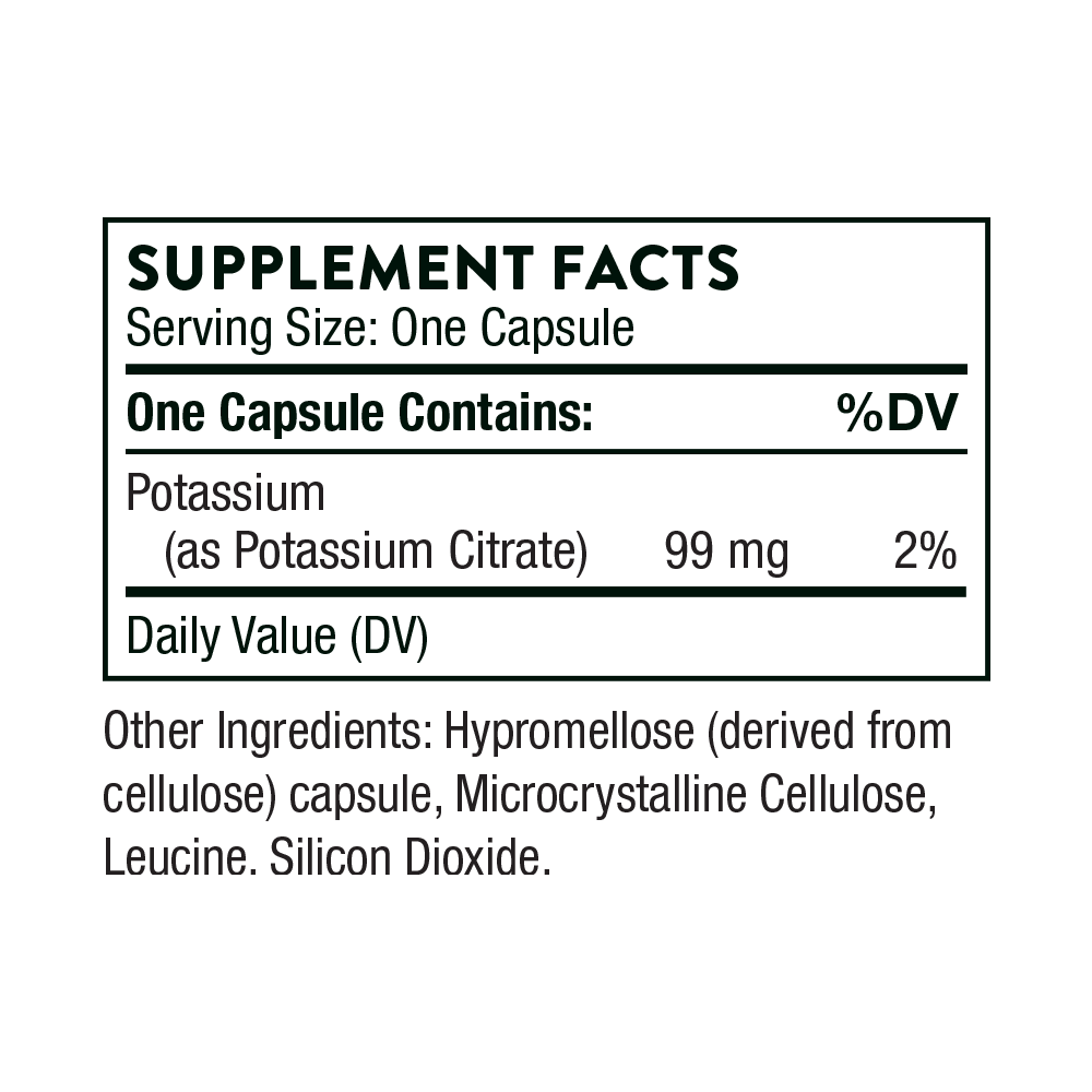 Potassium Citrate - Thorne