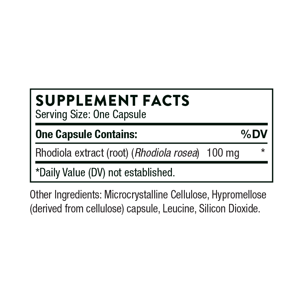Rhodiola - Thorne