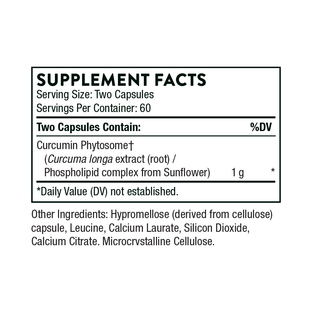 Curcumin Phytosome (formerly Meriva 500-SF) - Thorne