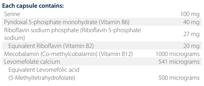 Metagen Methyl-Active 60 VegeCaps-Metagenics