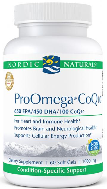 ProOmega CoQ 10 60s - Nordic Naturals