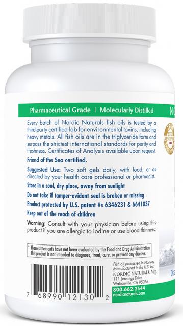 ProOmega CoQ 10 60s - Nordic Naturals