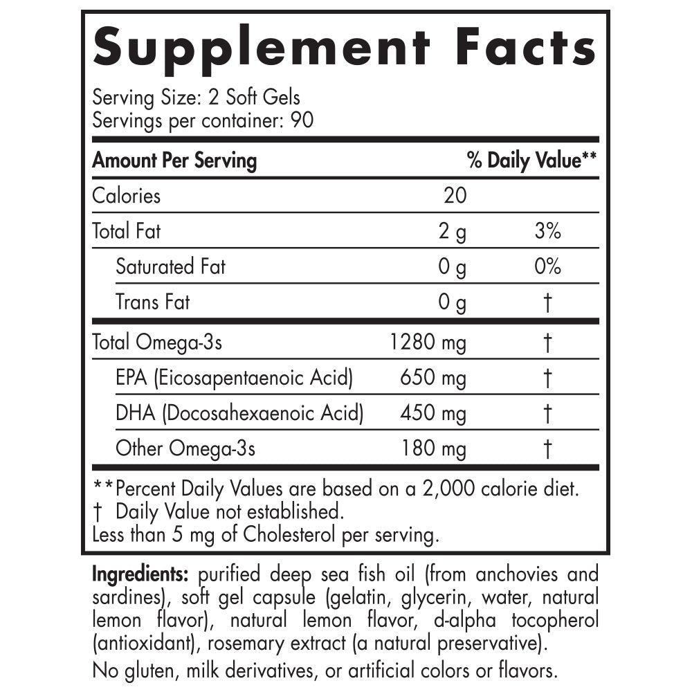 ProOmega 180s - Nordic Naturals