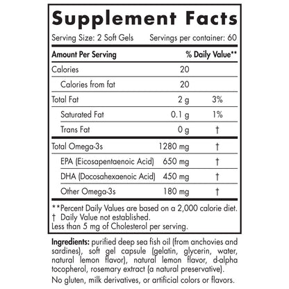 ProOmega 120s - Nordic Naturals