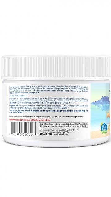 Nordic Omega3 Gummies - Nordic Naturals