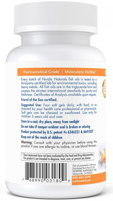 DHA Junior 180s - Nordic Naturals