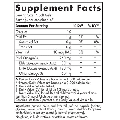 DHA Junior 180s - Nordic Naturals