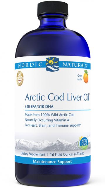 Arctic Cod Liver Oil 473ml - Nordic Naturals