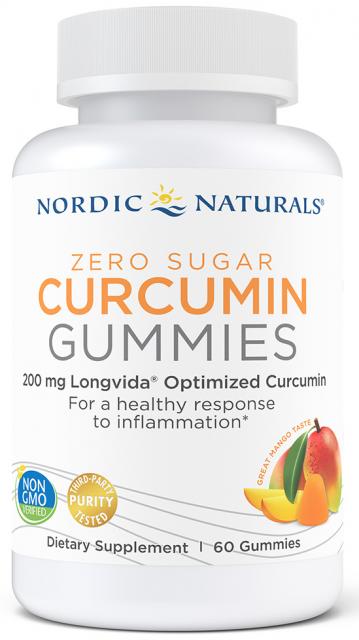 Zero Sugar Curcumin Gummies - Nordic Naturals