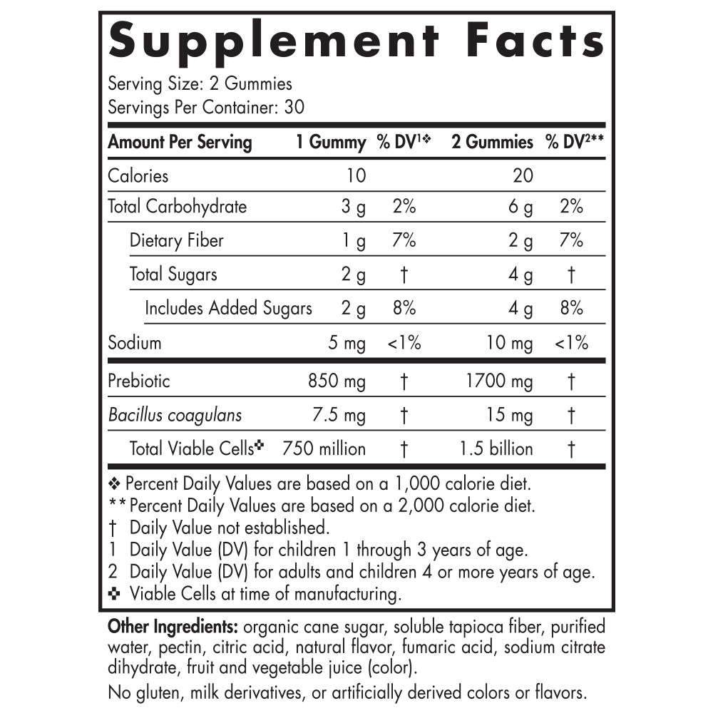 Probiotic Gummies - Nordic Naturals